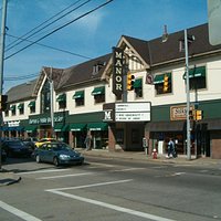Part of the main street. It is so cute and there is great food to be had.