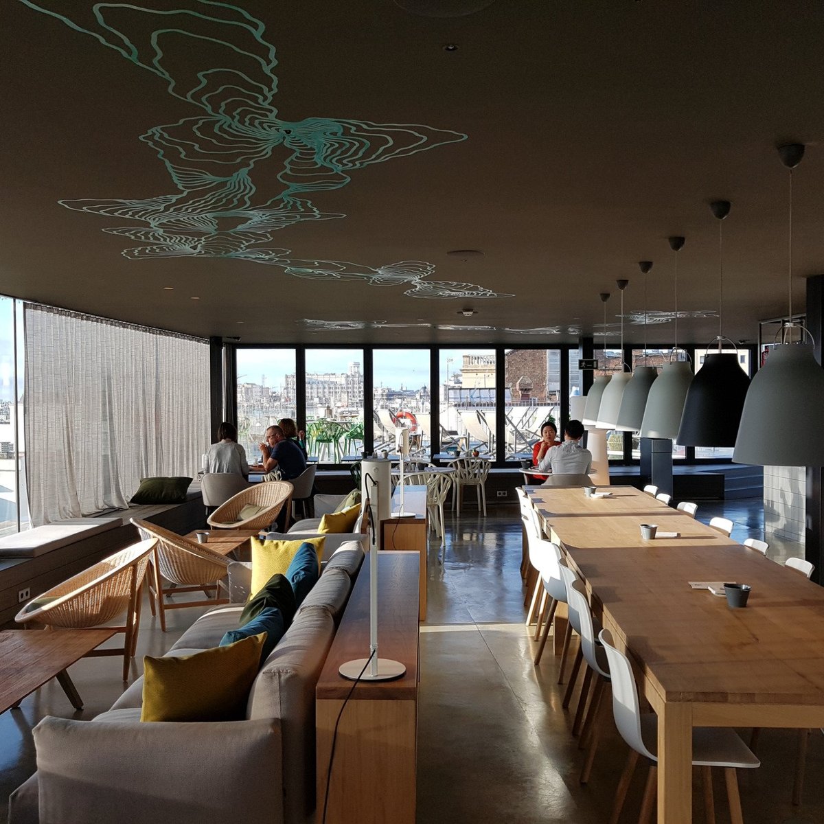 Vue du rooftop
