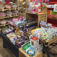 We offer a large selection of old fashioned candy!
