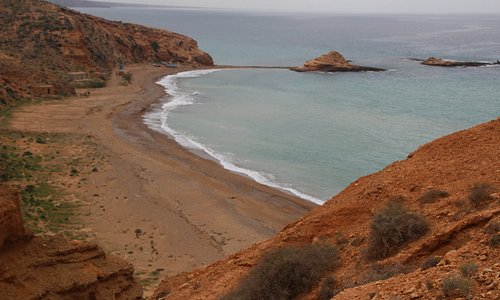 La plage de Tmadet - Sidi El Bachir, au Maroc Oriental
