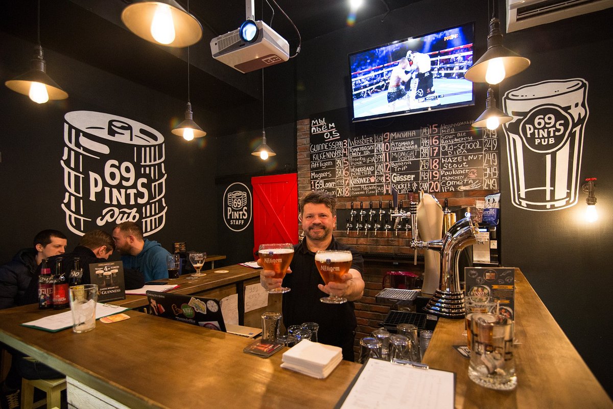 69 Pints Craft Bar, Москва: лучшие советы перед посещением - Tripadvisor