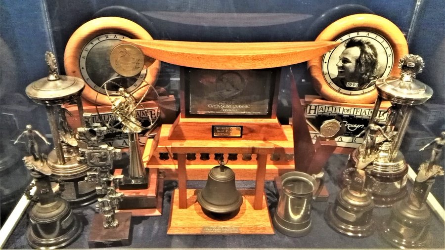 Stubbies Open Surf Classic Trophy & Hall of Fame Memorabilia. 