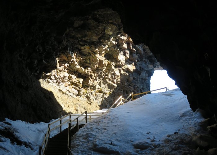 The entrance