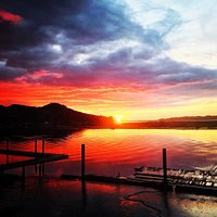 Your view from our deck of the majestic Nehalem Bay