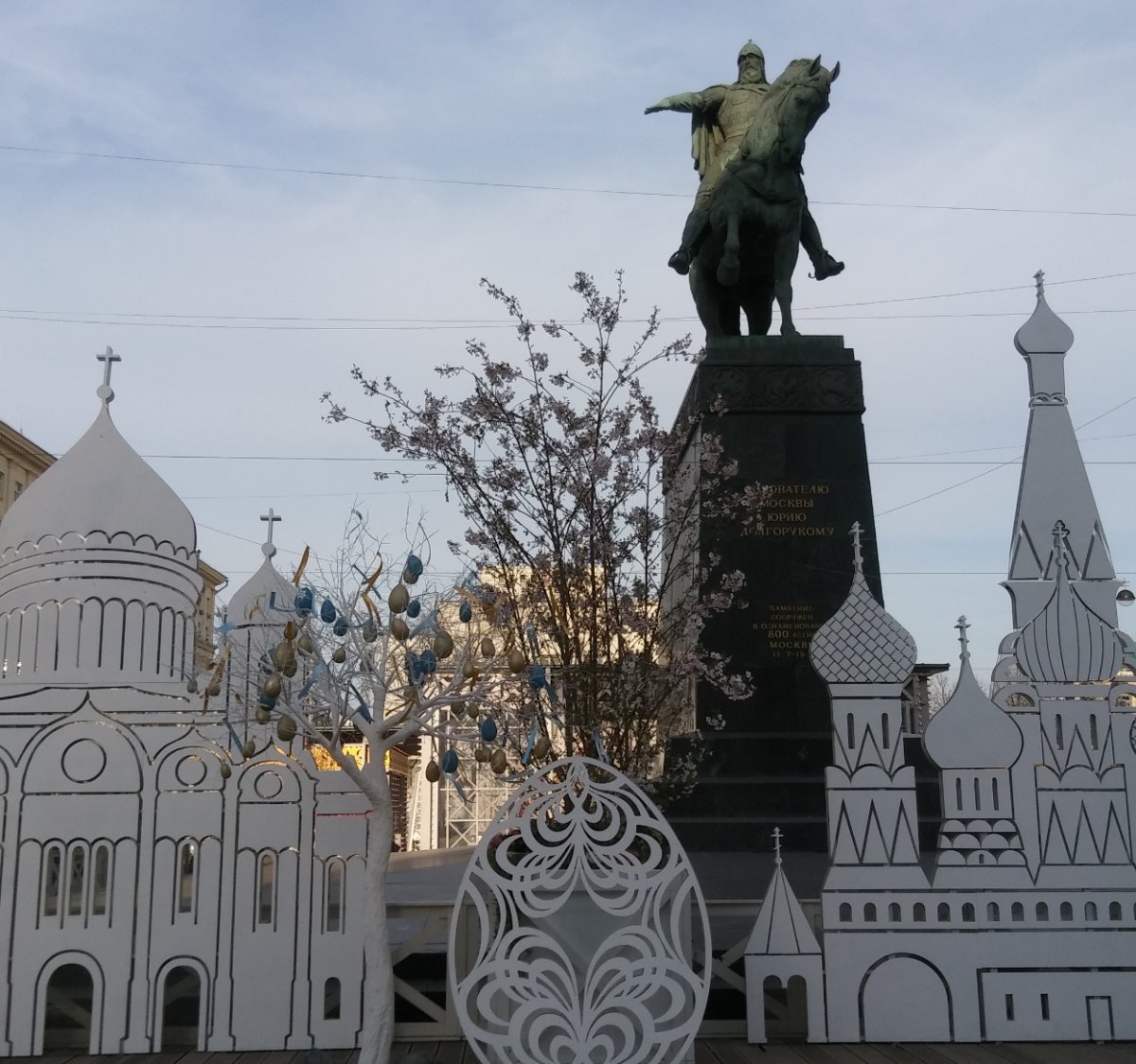 памятник долгорукому в москве