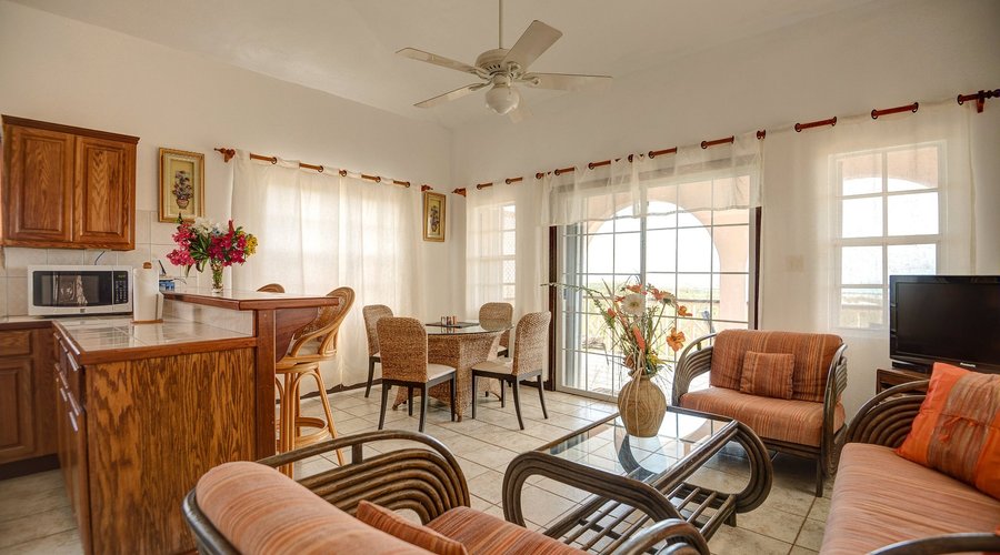 Our spacious living and dining area, perfect for family and friends.