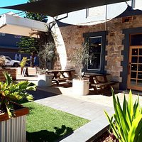 Wonderful casual alfresco dining