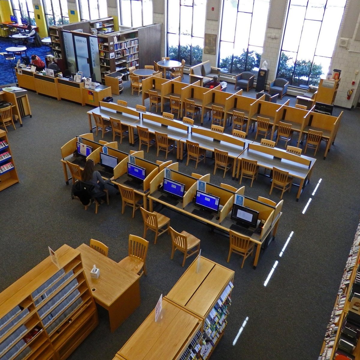 Library update. Millburn High School.