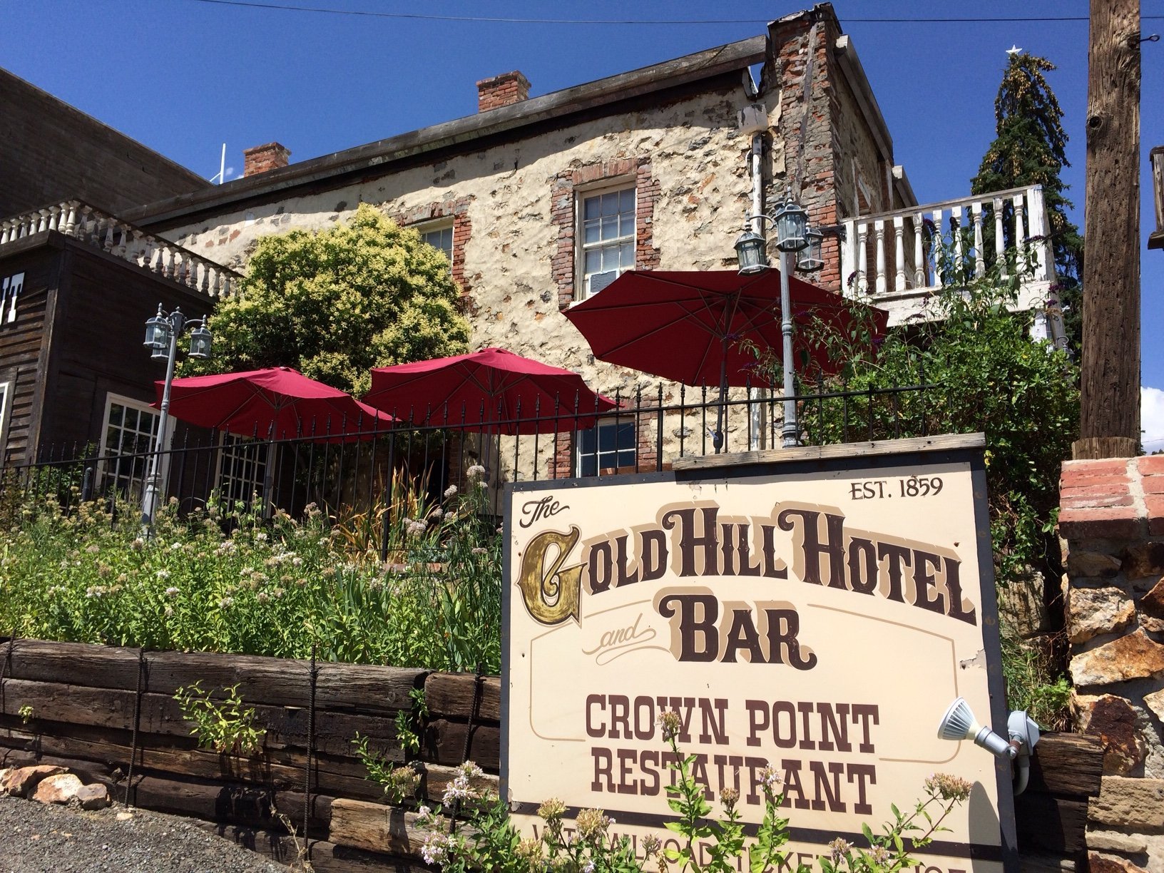 GOLD HILL HOTEL Updated 2024 Reviews Virginia City NV   Patio Outside The Gold 