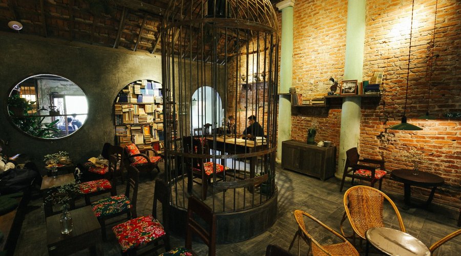 The interior is inspired by the life of Hanoi people during the period of subsidy economy.