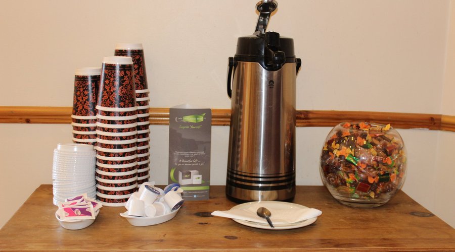 Complimentary Coffee & Candy!
