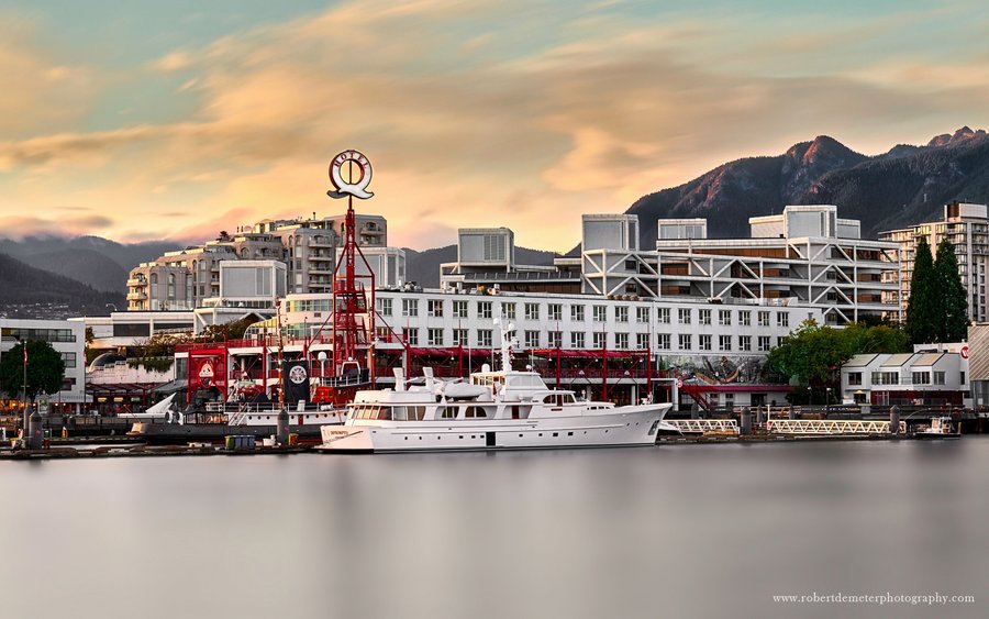 View of property above the Lonsdale Quay Market