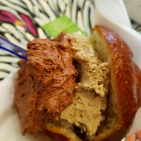 Brioche con gelato