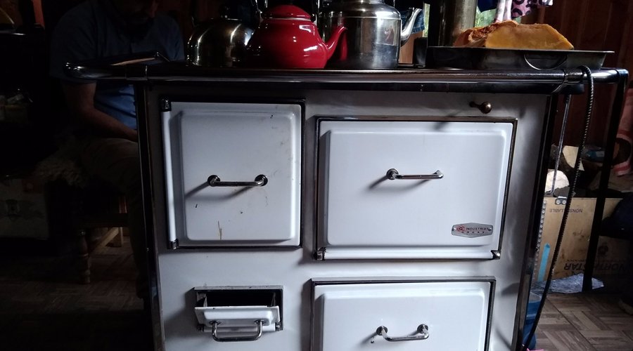 cocina a leña