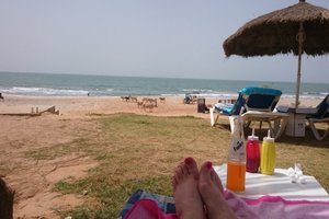 Pool und Strand