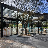 Exterior de Cabaña Marconi de día