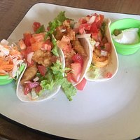 2 fish & 1 shrimp taco