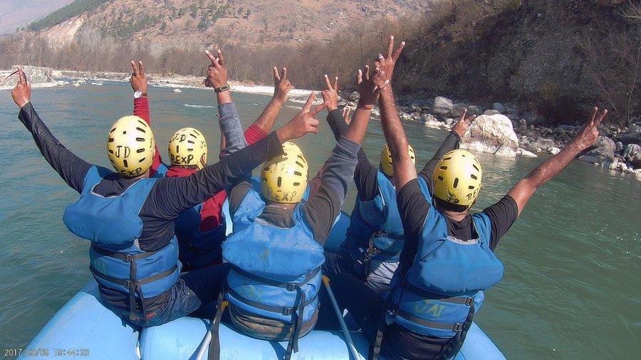 River Rafting at Beas river