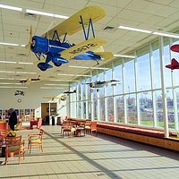 inside visitors center
