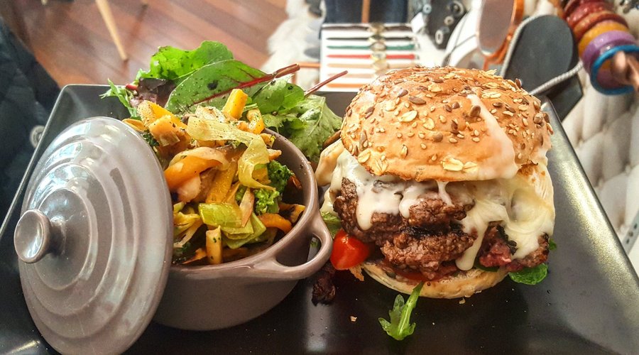 Burger Bio & légumes du marché