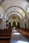 Europe, Switzerland, Freiburg, gruyere cheese, Les Grands-Chemins, church,  Église Saint Théodule, architecture, trees, buildings, historically, scener  Stock Photo - Alamy