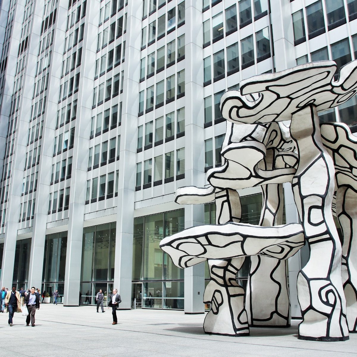 Jean Dubuffet - Group of Four Trees - All You Need to Know BEFORE 