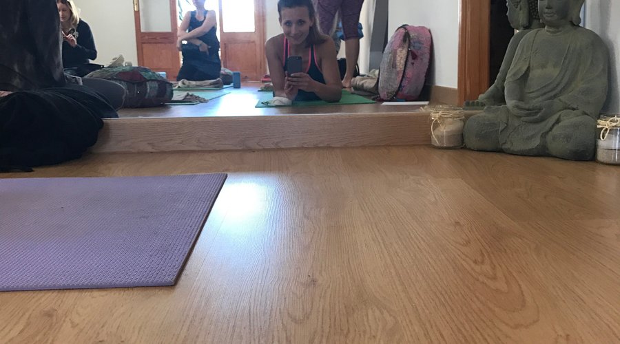 Blissful yoga retreat