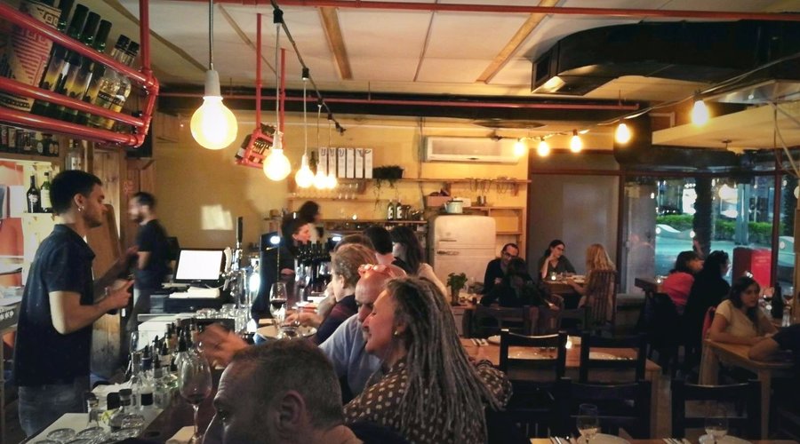 The atmosphere in venya. always crowded, good food, and good drinks