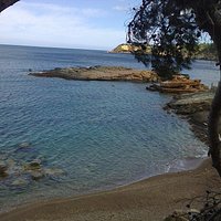 cala tranquille en avril