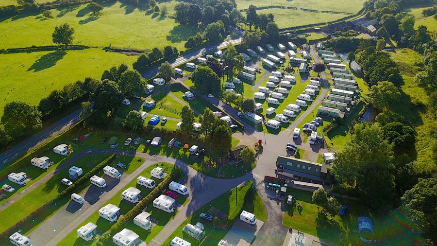 Drone pictuer of Laneside 