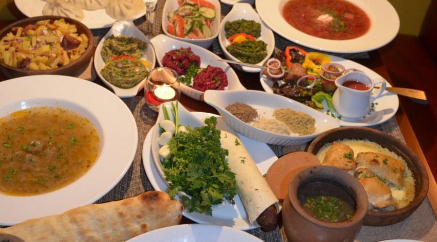 Enjoy a Georgian supper with family and friends