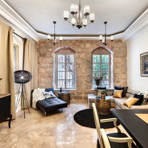 Room size 100 m²  This suite has a living room, kitchenette and private bathroom with a spa bath