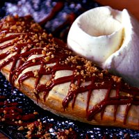 Mini Sweet Calzone With Madagascar Vanilla Ice Cream