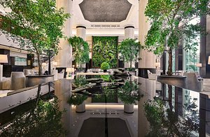 Shangri-La Singapore in Singapore, image may contain: Potted Plant, Plant, Interior Design, Indoors