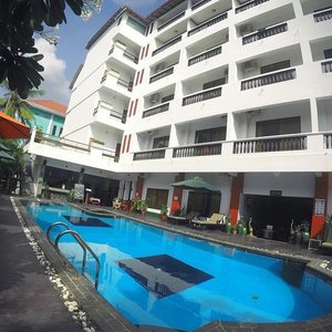 Poolside View