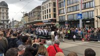 Burning the Böögg in Solothurn (Switzerland) to mark the end of Fasnacht.  Basically a towering inferno packed with fireworks in the middle of the old  town. : r/ali_on_switzerland