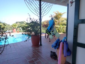 Piscina e praia