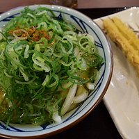かけ〈並)と揚げちくわ