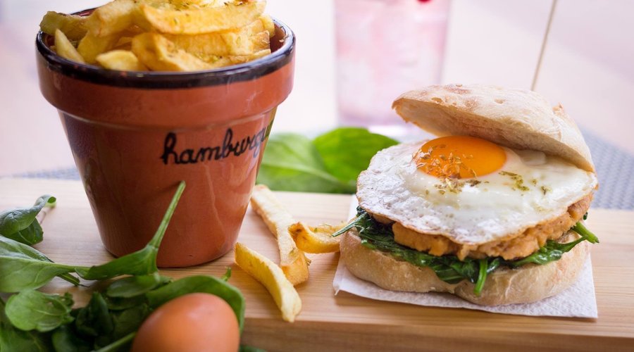 Hamburguer de alheira "O Castelo"