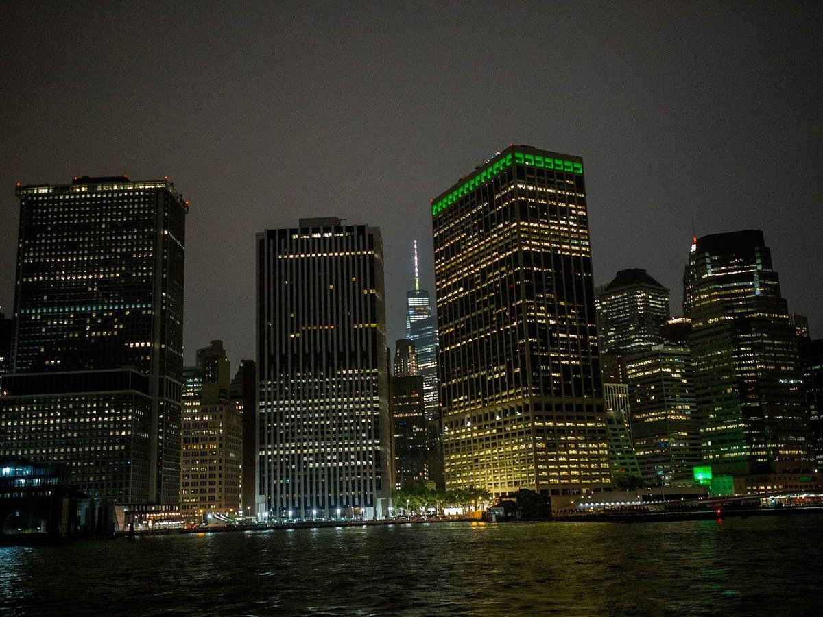 NYC Skyline Cruise 2000 - 5, Lower Manhattan and the World …