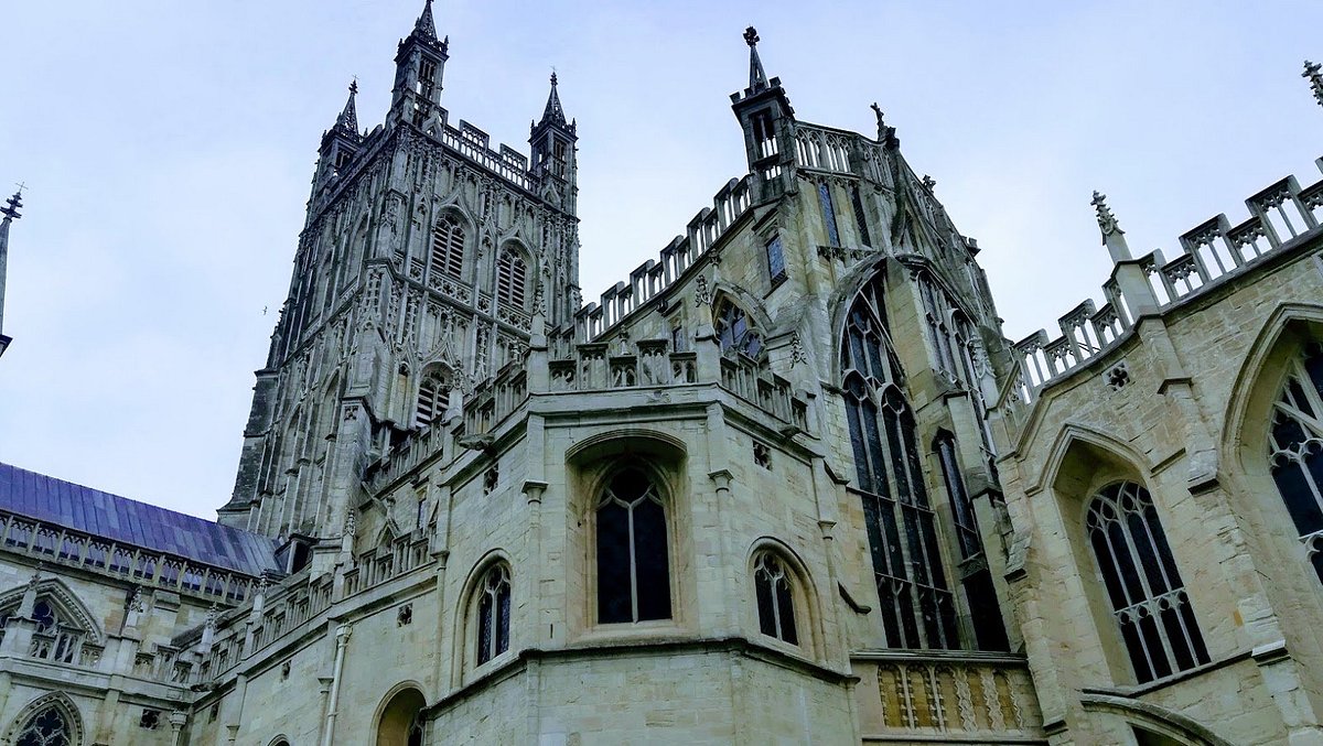 Catedral De Gloucester Interior E Lugar Antigos Do Filme De Harry