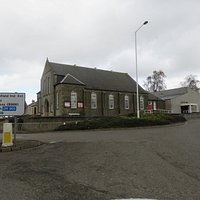 on the corner