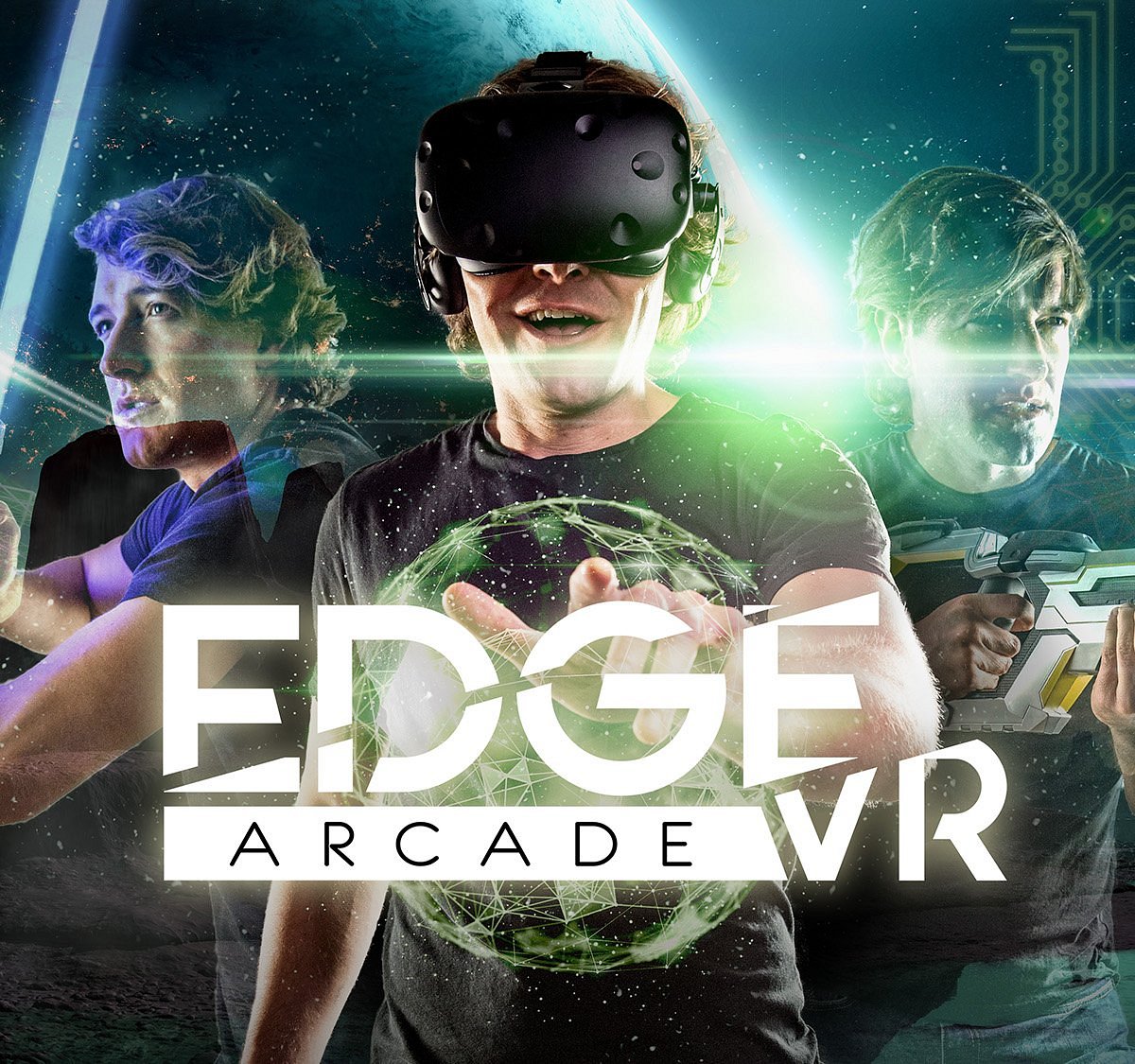 Edge vr. Piehead Arcade VR. Arcade VR. Near Edge.