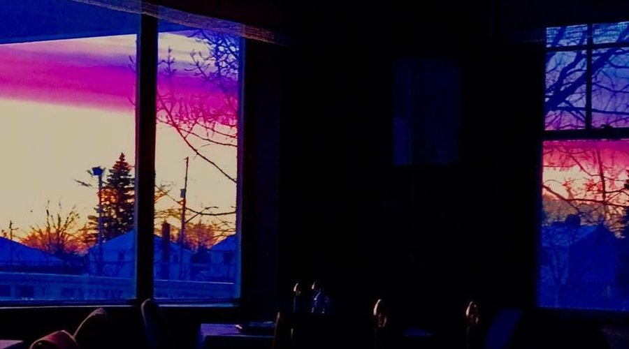 Early morning from the dining room