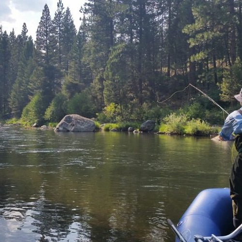 Kids Fly Fishing Trips - Bitterroot River - fly-fishing lessons for kids.