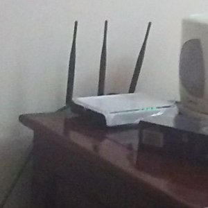 Wi-Fiをお願いしたら、ルーターごと部屋に持ってきたのには驚きました。