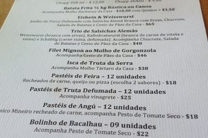 Cardápio