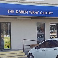 Front entry to gallery on Central Avenue.