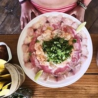 Fish capraccio