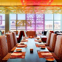 Les Cuisines Restaurant from traditional French cuisine to Asian specialties and Arabic dishes.